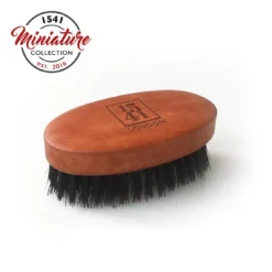 1541 London Mini Beard & Moustache Brush Pearwood Clearance