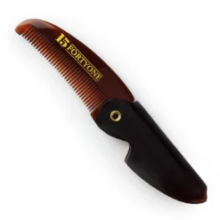 1541 London Pocket Size Folding Moustache Comb Hot