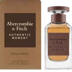 Abercrombie & Fitch Authentic Moment Man Edt 100ml New