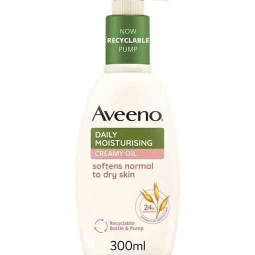 Aveeno Daily Moisturising Creamy Oil 300ml Hot