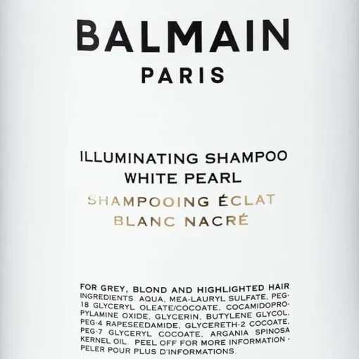 Balmain Illuminating Shampoo White Pearl 300ml Clearance