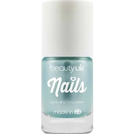 BeautyUK Beauty UK Candy Pearl Nail Polish – Blue Hot
