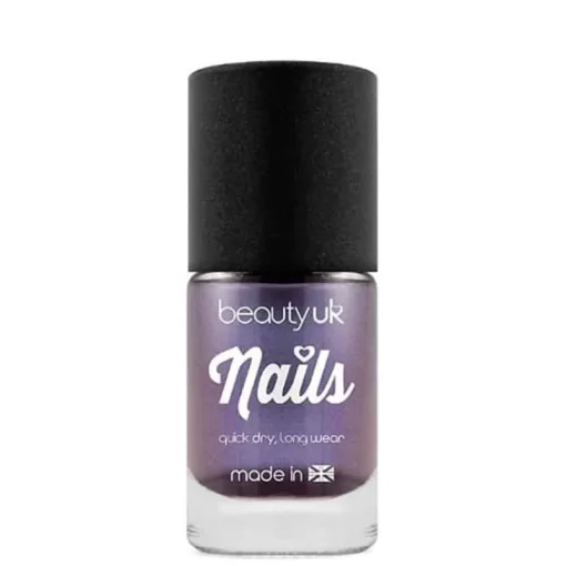 BeautyUK Beauty UK Chrome Nail Polish – Purple Fashion