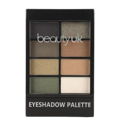BeautyUK Beauty UK Eyeshadow Palette no.5 – Green with Envy Fashion