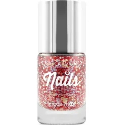 BeautyUK Beauty UK Glitter Nail Polish – Astral Stars Red Sale