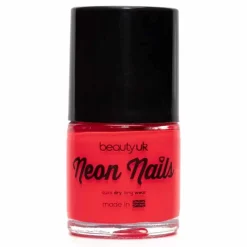 BeautyUK Beauty UK Neon Nail Polish – Coral Best
