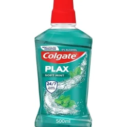Colgate Plax Mouthwash Soft Mint 500ml Best