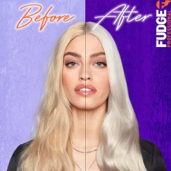 Fudge Clean Blonde Damage Rewind Violet-Toning Shampoo 1000ml Online