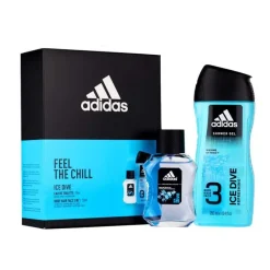 Adidas Giftset Ice Dive Edt 50ml + Shower Gel 250ml Hot