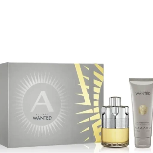 Azzaro Giftset Wanted Edt 100ml + 100ml Hair & Body Shampoo Best