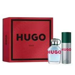 Hugo Boss Giftset Hugo Man Edt 75ml + Deo Spray 150ml Online