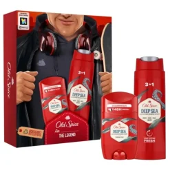 Old Spice Giftset Deep Sea Deo Stick 50ml + Shower gel 250ml Outlet