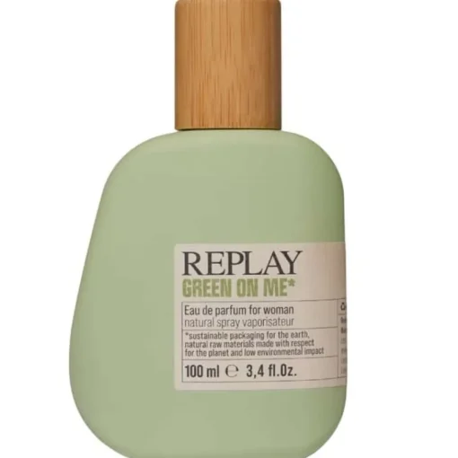 Replay Giftset Green On Me Woman Edp 100ml + Pochette New