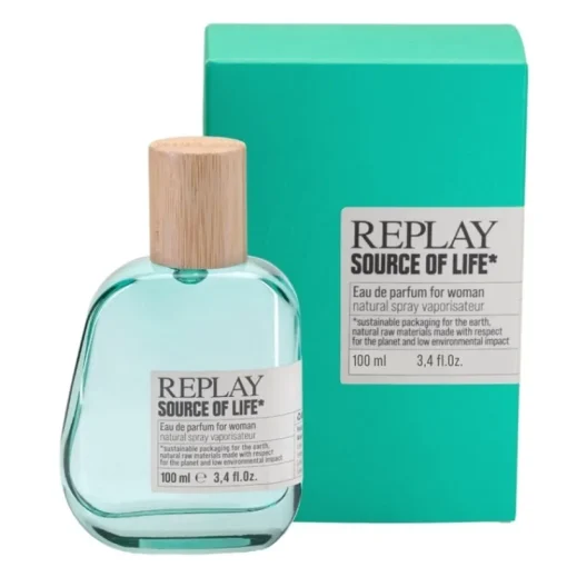 Replay Giftset Source Of Life Woman Edp 100ml + Pochette Fashion