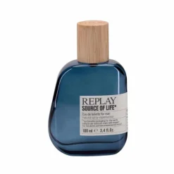 Replay Giftset Source Of Life Man Edt 100ml + Pochette Clearance