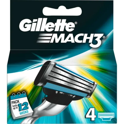 Gillette Mach3 4-pack Outlet