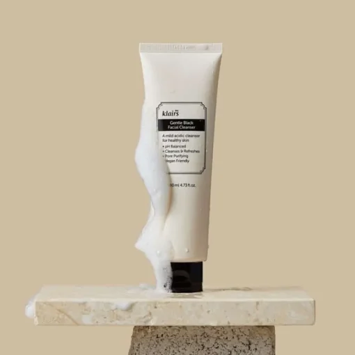 Klairs Gentle Black Facial Cleanser 140ml Hot