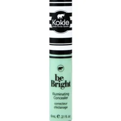 Kokie Cosmetics Kokie Be Bright Illuminating Concealer Color Correct – Green New