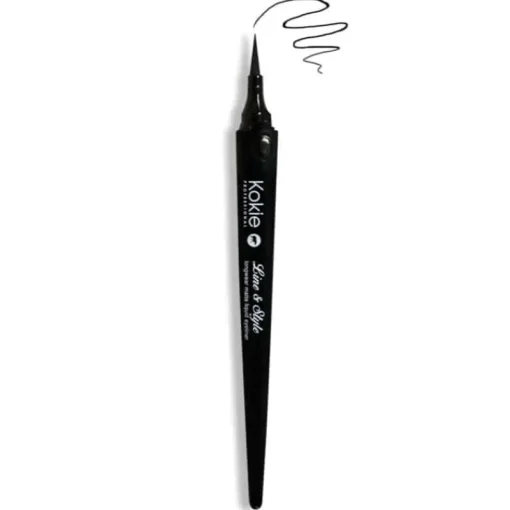 Kokie Cosmetics Kokie Line & Style Liquid Longwear Matte Liquid Eyeliner Jet Black New