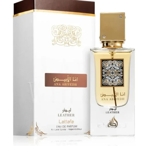 Lattafa Ana Abiyedh Leather Edp 100ml Hot