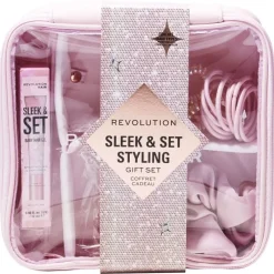 Makeup Revolution Hair Sleek & Set Styling Gift Set New