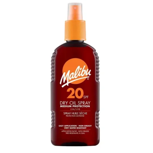 Malibu Dry Oil Spray SPF20 200ml Hot