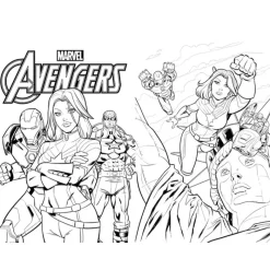 Marvel Legends Colouring Book Clearance