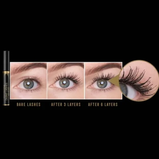 Max Factor Divine Lashes Masc 001 Black Hot