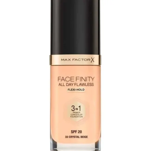 Max Factor Facefinity 3 In 1 Foundation 33 Crystal Beige Hot