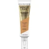 Max Factor Miracle Pure Skin-Improving Foundation 76 Warm Golden 30ml Clearance