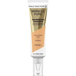 Max Factor Miracle Pure Skin-Improving Foundation 33 Crystal Beige 30ml Fashion