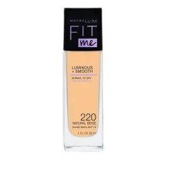 Maybelline Fit Me Luminous + Smooth Foundation – 220 Natural Beige Best