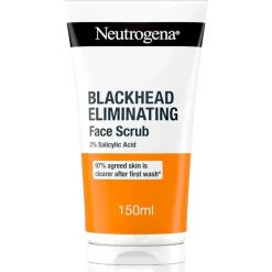 Neutrogena Blackhead Eliminating Face Scrub 150ml Outlet