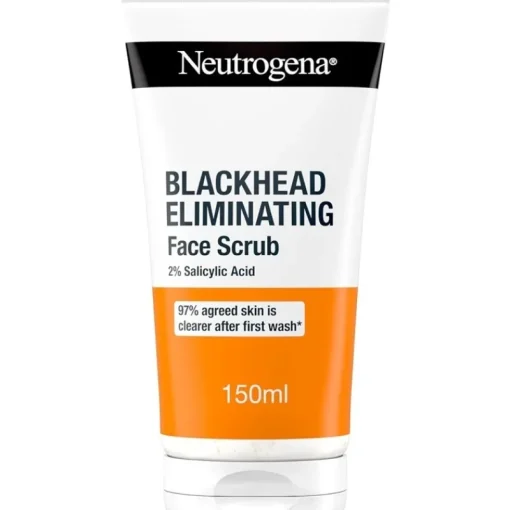 Neutrogena Blackhead Eliminating Face Scrub 150ml Outlet