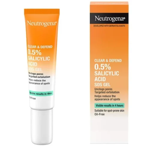 Neutrogena Clear & Defend 0.5% Salicylic Acid SOS Gel 15ml Clearance