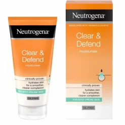 Neutrogena Clear & Defend Moisturiser 50 ml Outlet