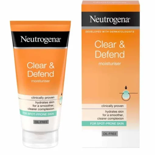 Neutrogena Clear & Defend Moisturiser 50 ml Outlet