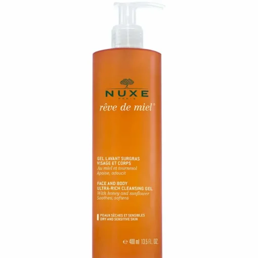 Nuxe Reve de Miel Face & Body Ultra-Rich Cleansing Gel 400ml Best