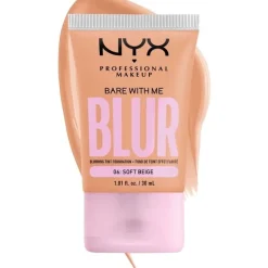 NYX PROF. MAKEUP Bare With Me Blur Tint Foundation 30ml 06 Soft Beige Clearance