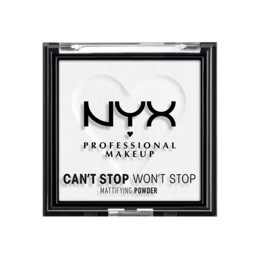 NYX PROF. MAKEUP Can’t Stop Won’t Stop Mattifying Pressed Powder – Translucent Hot