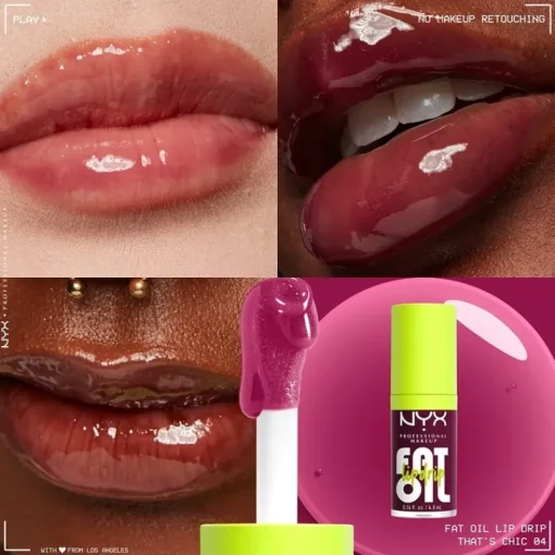 NYX PROF. MAKEUP Fat Oil Lip Drip 4.8 ml That’s Chic Best