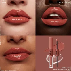 NYX PROF. MAKEUP Shine Loud Pro Pigment Lip Shine – Ambition Statement Clearance