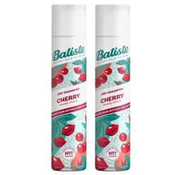 Batiste 2-pack Dry Shampoo Cherry 200ml New