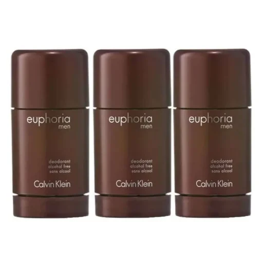 Calvin Klein 3-pack Euphoria For Men Deostick 75ml Clearance