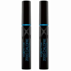 Max Factor 2-pack 2000 Calorie Mascara Waterproof Black 9ml Hot
