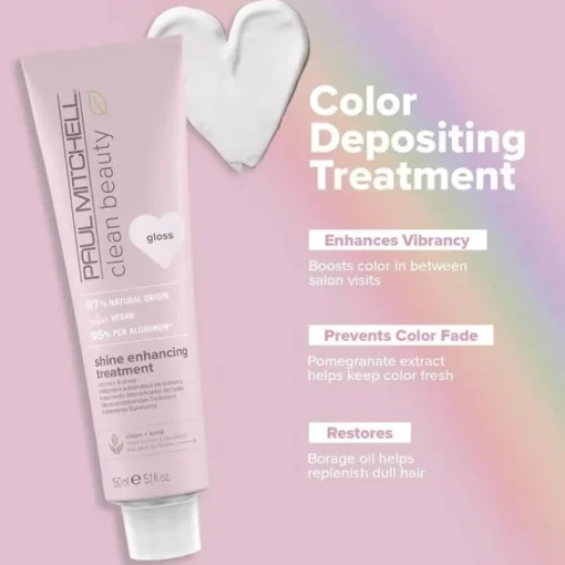 Paul Mitchell Clean Beauty Shine Enhancing Treatment Gloss 150ml Sale