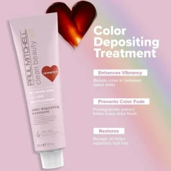 Paul Mitchell Clean Beauty Color Depositing Treatment Cinnamon 150ml Sale