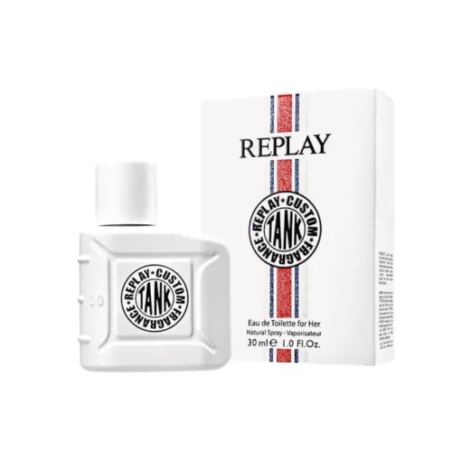 Replay # Tank Custom For Her Edt 30ml New