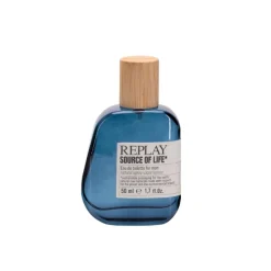 Replay Source Of Life Man Edt 50ml New