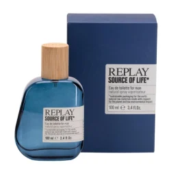 Replay Source Of Life Man Edt 100ml Discount